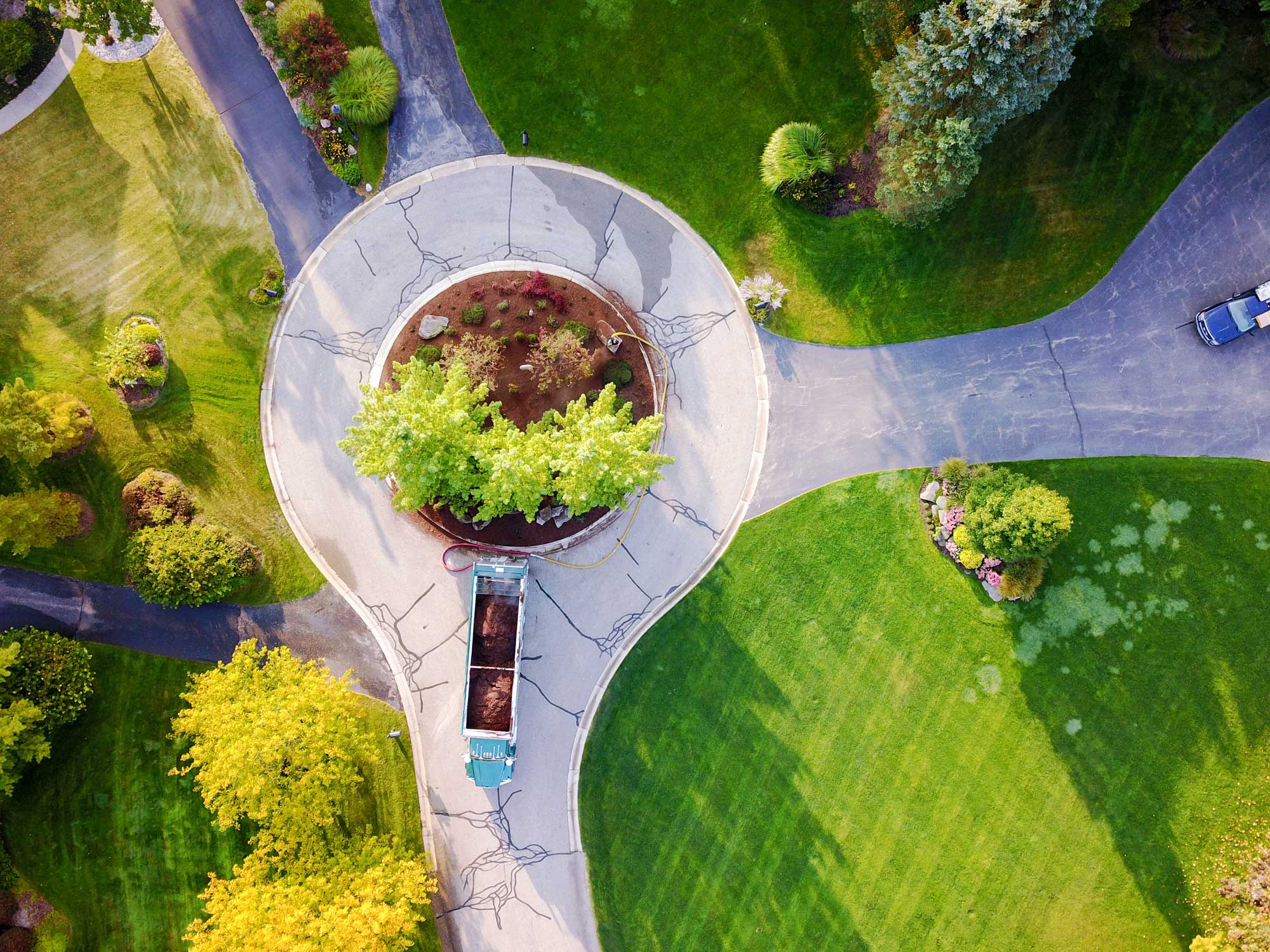 drone landscaping photography michigan
